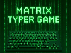 Játék Matrix Typer