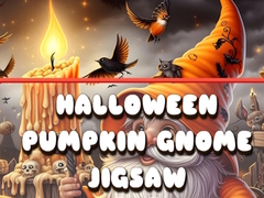 Játék Halloween Pumpkin Gnome Jigsaw