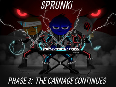 Játék Sprunki Phase 3: The Carnage Continues
