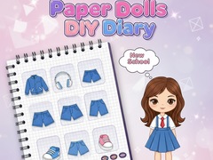 Játék Paper Dolls DIY Diary