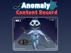 Játék Anomaly Content Record