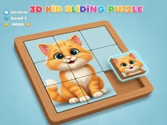Játék 3D Kid Sliding Puzzle