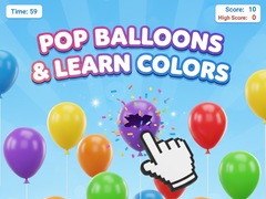 Játék Pop Balloons & Learn Colors