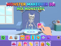 Játék Monster Makeover 3D Mix Monsters