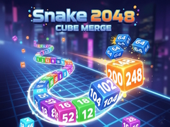 Játék Snake 2048: Cube Merge