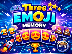 Játék Three Emoji Memory