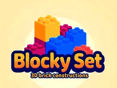 Játék Blocky Set 3d brick constructions