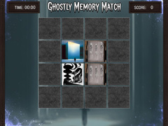 Játék Ghosts Memory Match