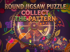 Játék Round jigsaw Puzzle - Collect the Pattern