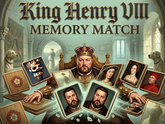 Játék King Henry VIII Memory Match