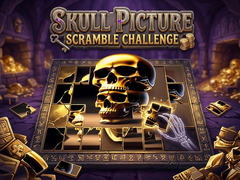 Játék Skull Picture Scramble Challenge