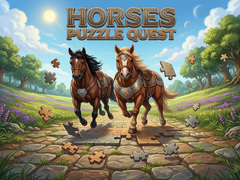 Játék Horses Puzzle Quest